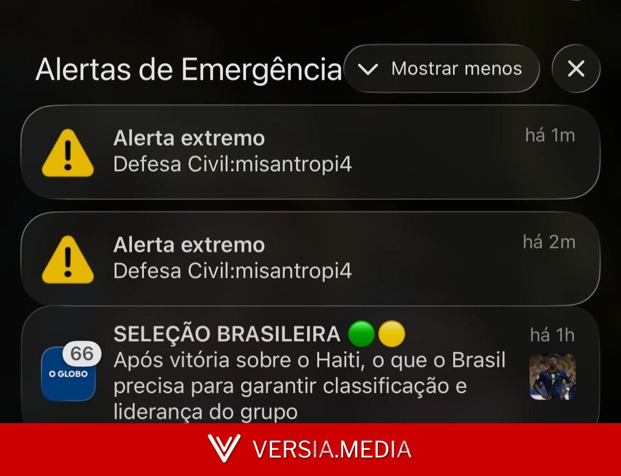 Defesa Civil Nacional diz que sistema foi invadido e disparou alerta falso; veja o que se sabe