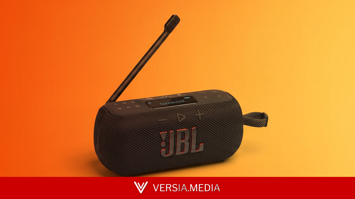 JBL com rádio FM chega ao Brasil com 15 horas de bateria; veja tudo que ela faz