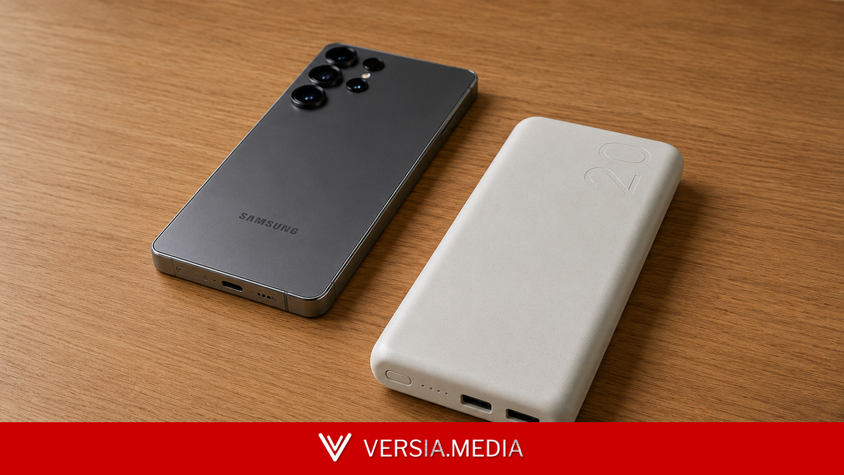 Power bank Samsung 45W de 20.000mAh despenca para menos de R$ 197