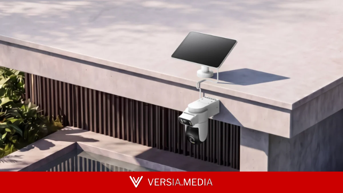 Câmera de segurança da Xiaomi custa R$ 500: painel solar e 4G sem mensalidade