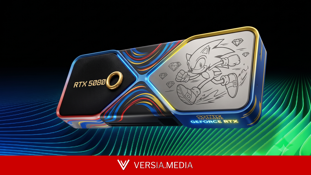 Sonic de jaqueta de couro: NVIDIA promete presença no aniversário do ouriço azul