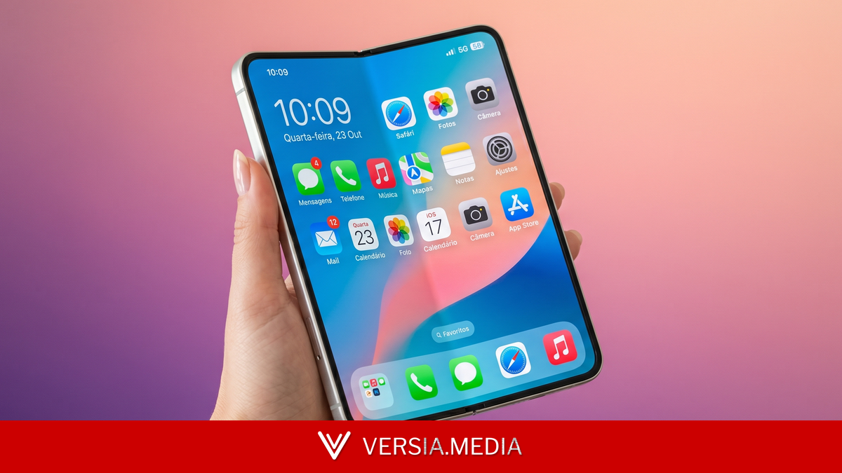 Apple quer vender 10 milhões de iPhones dobráveis, segundo relatório vazado