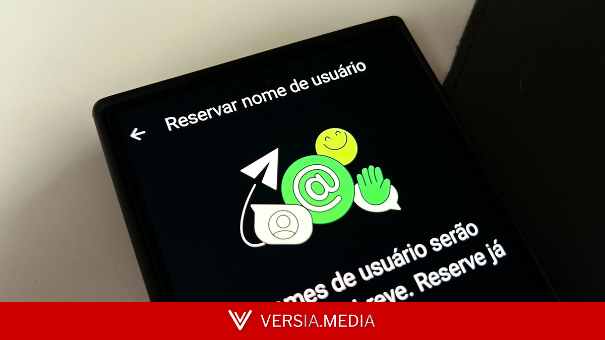 Quando os nomes de usuário serão liberados no WhatsApp?