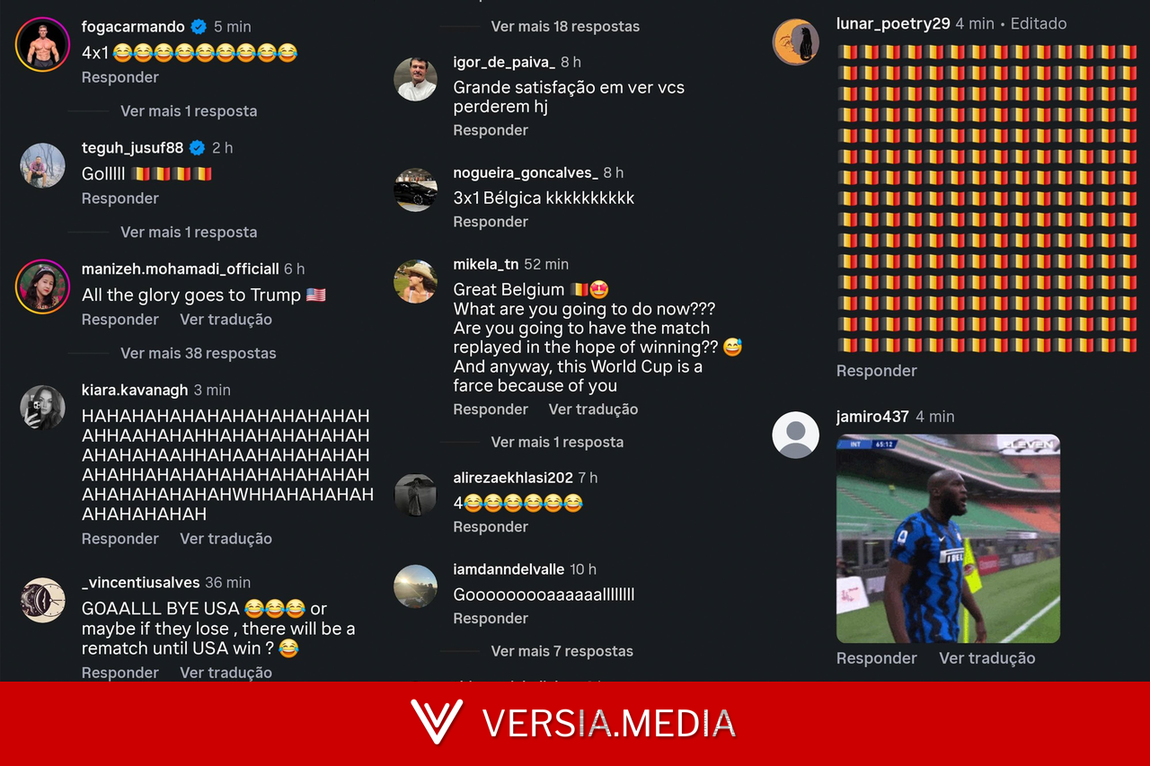 Fãs invadem perfil de Trump para zoar e repercutem imitação da 'dancinha' por jogadores da Bélgica