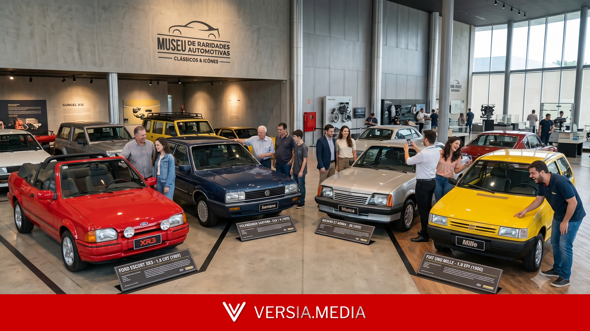 Esses carros já foram populares, mas hoje são raridades