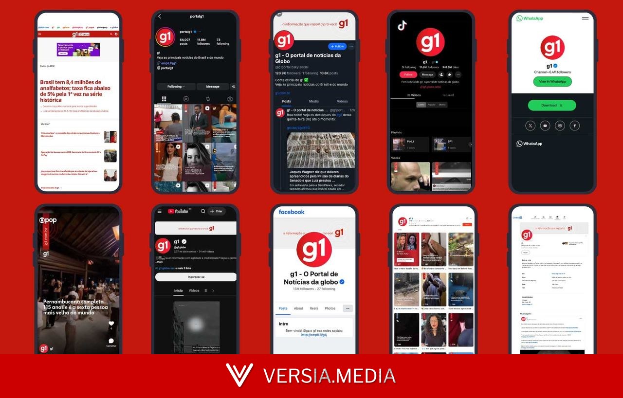 Apps, newsletters, Google, redes sociais e mais: veja como acompanhar as notícias do g1 em todos os canais