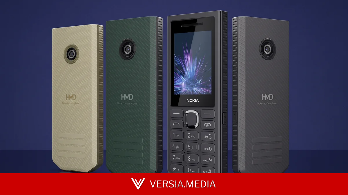 Nokia está de volta: novo celular básico tem bateria que serve como power bank