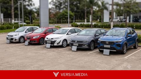 5 carros econômicos e bons de estrada a partir de R$ 45 mil