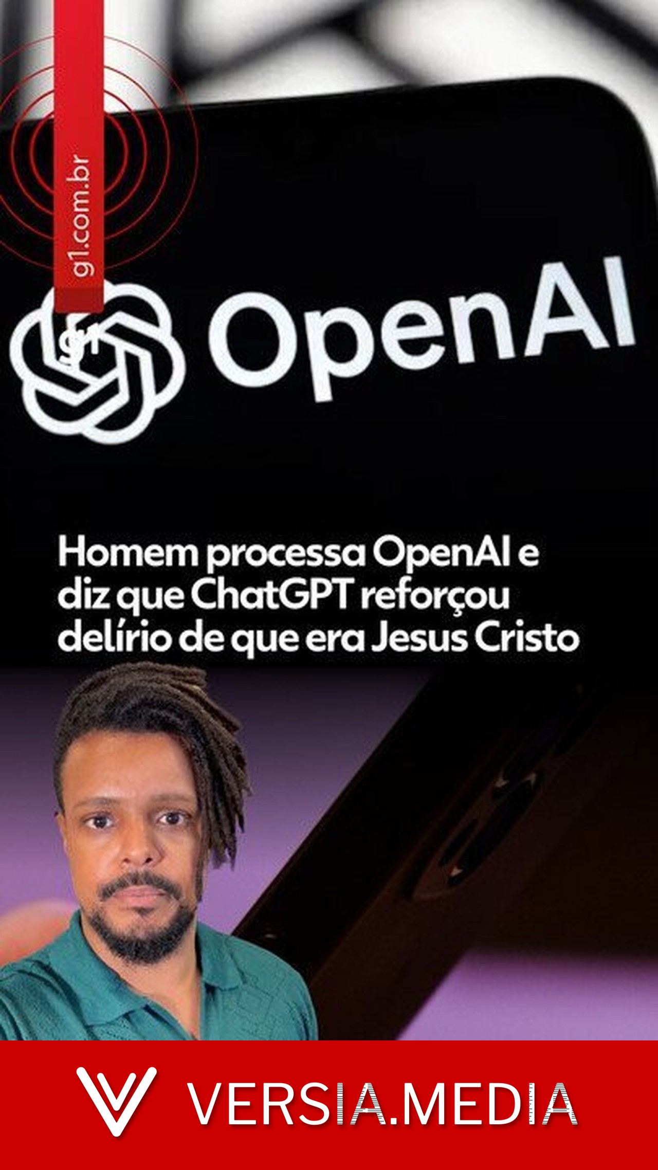 Homem processa OpenAI e diz que ChatGPT reforçou delírio de que era Jesus Cristo