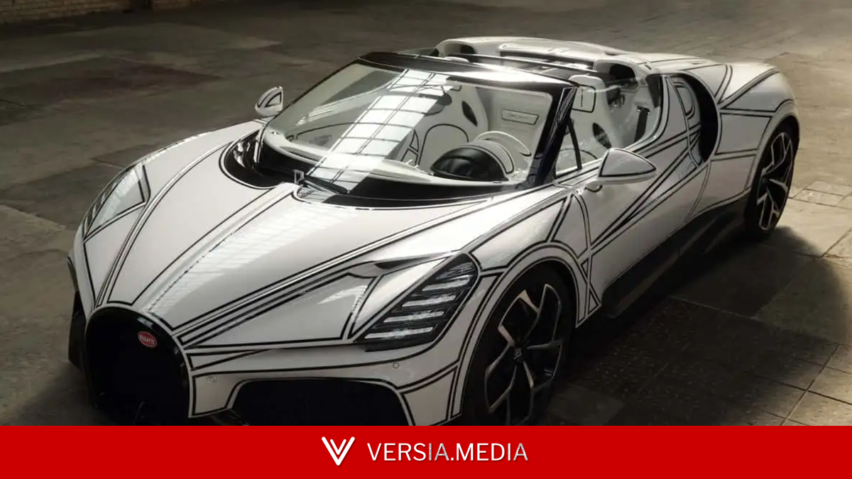 Bugatti revela superesportivo com peças de porcelana e preço absurdo